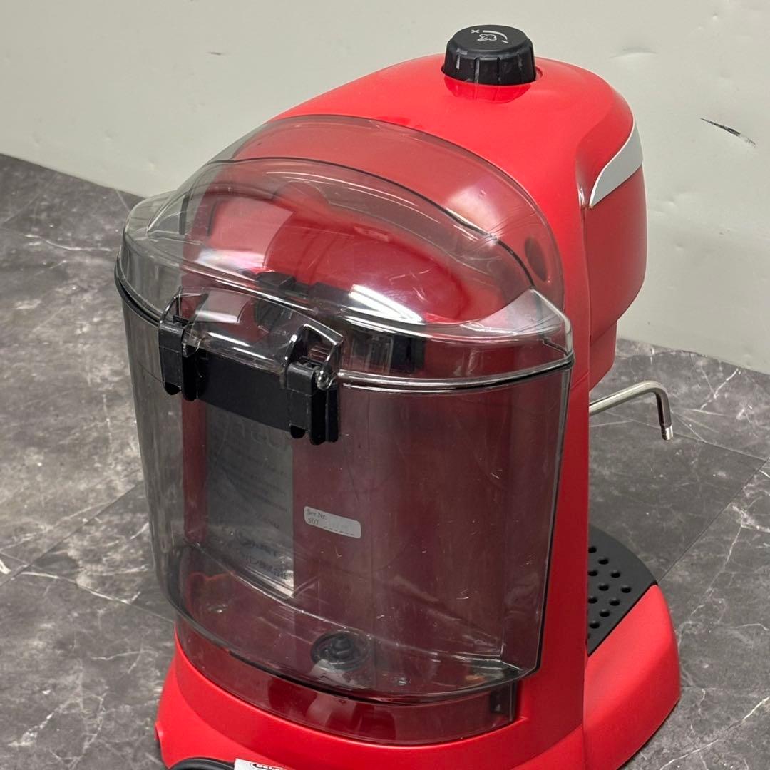◇ 送料込！デロンギ エスプレッソマシン EC221R レッド カプチーノ対応