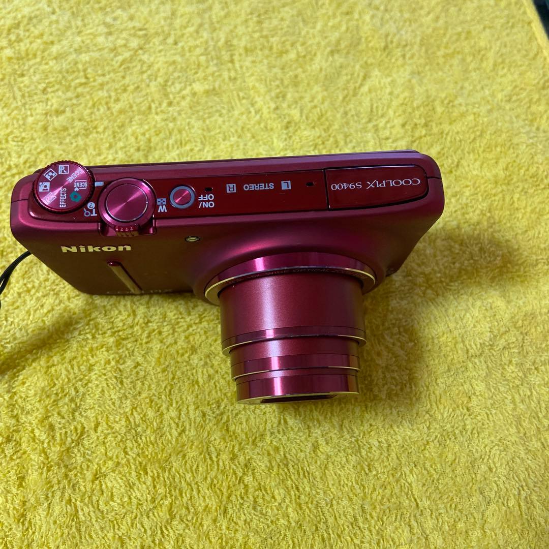 豪華付属品付Nikon COOLPIX S9400 レッド 18倍ズーム
