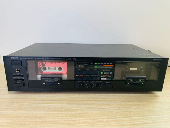 YAMAHA ダブルリバースカセットデッキ　KX-W500