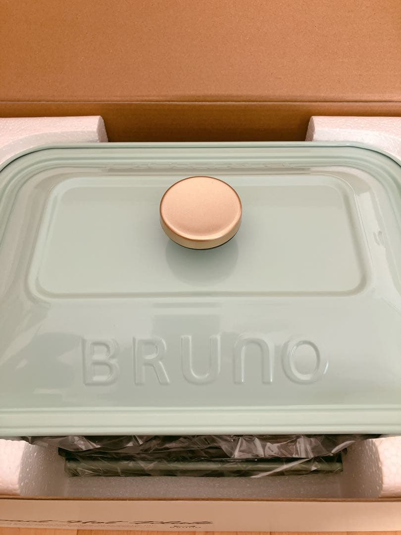 BRUNO コンパクトホットプレート ミントグリーン　BOE021