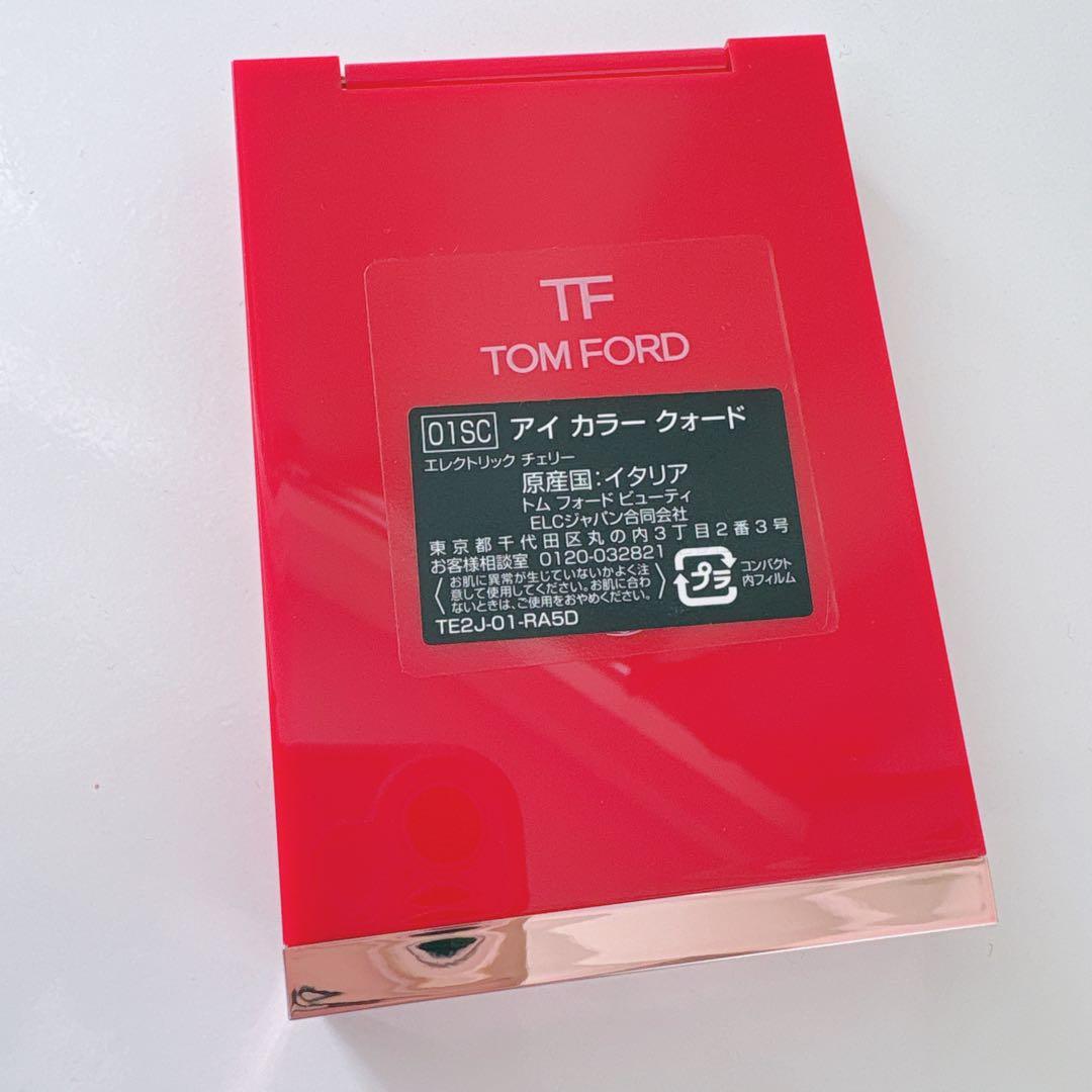 TOM FORD アイカラークォード　01SC エレクトリックチェリー