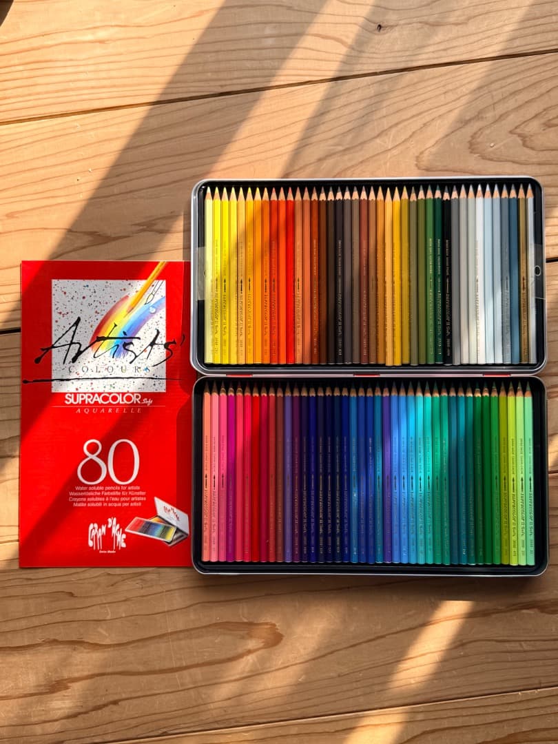Caran d'Ache Supracolor 80色セット