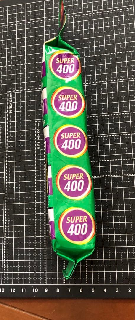 【期限切れ】フジフィルム　SUPER 400 36枚撮り　5本