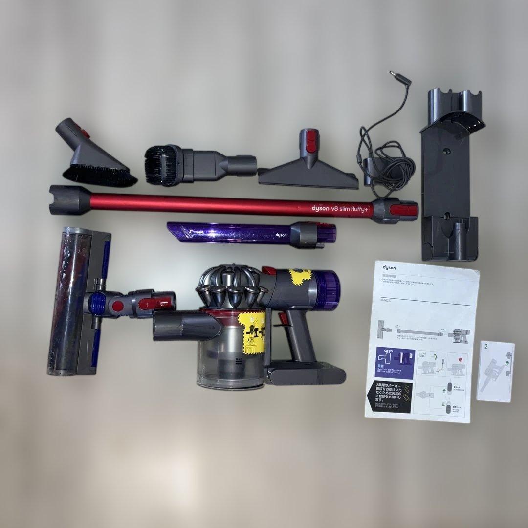 dyson v8 slim fluffy＋ジャンク品　SV10K