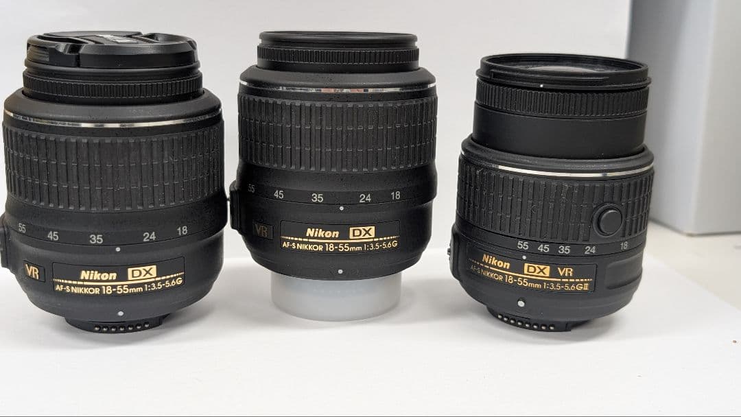 レンズ3点セット　Nikon