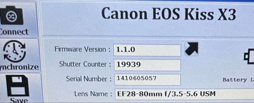 初心者安心 Canon Kiss X3 標準レンズセット