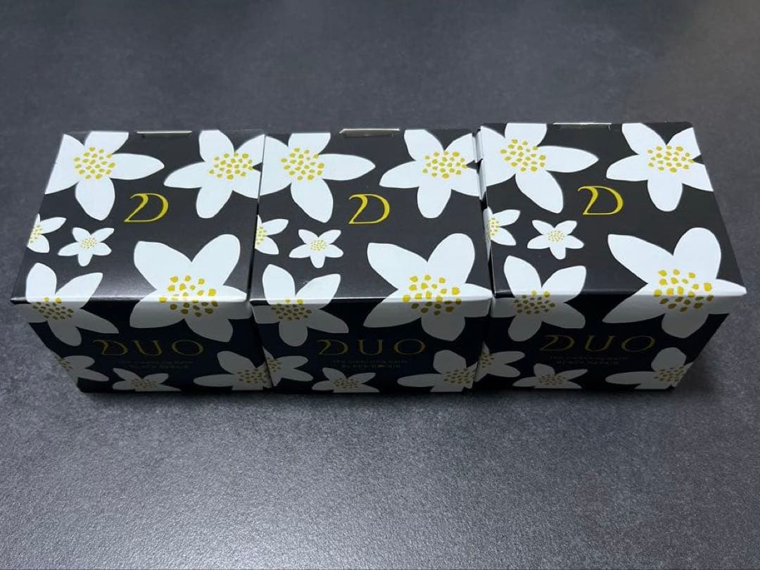【新品】DUO クレンジングバーム ブラックリペア 100g 3個