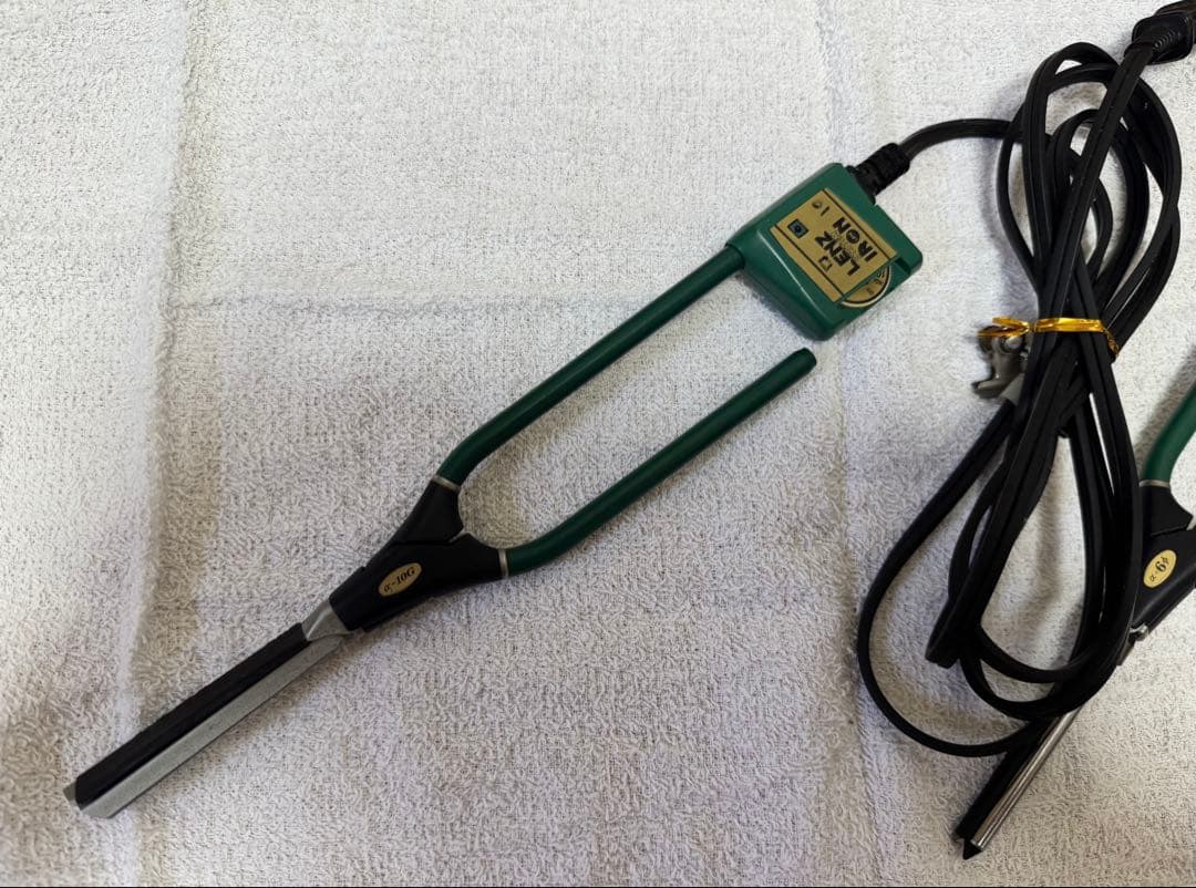 LENZ α-10G、α-6φ レンツアイロン　2本セット