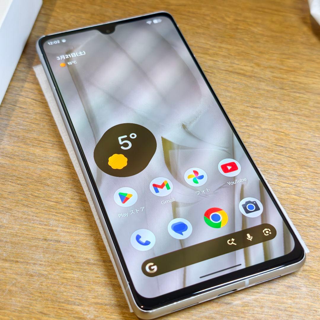 Google Pixel 7 ホワイト 新品バッテリー 画面