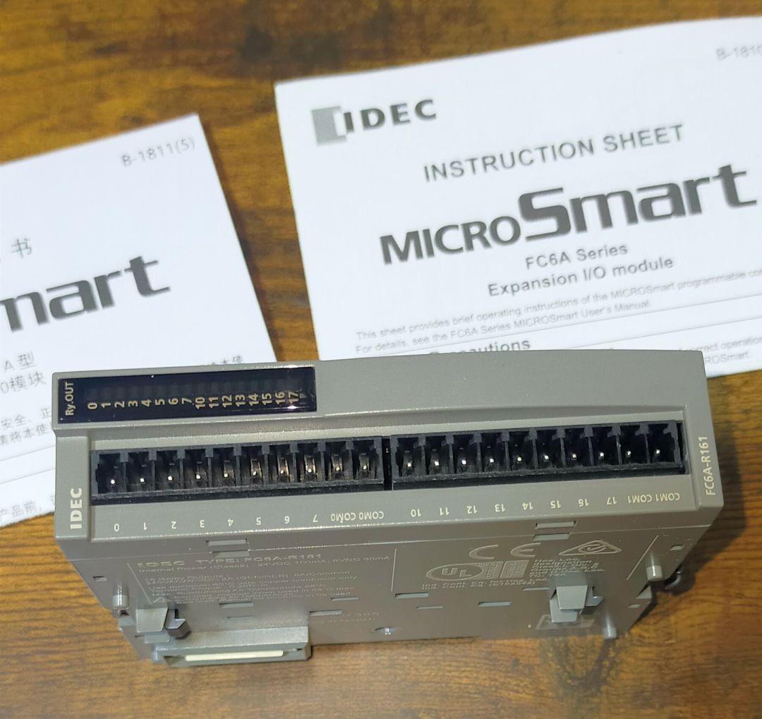 未使用　1個　IDEC FC6A-R161 16点リレー出力 PLC