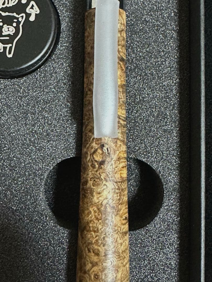 こぶた工房 シャープペンシル 極上花梨瘤 白瘤 節穴あり0.5mm