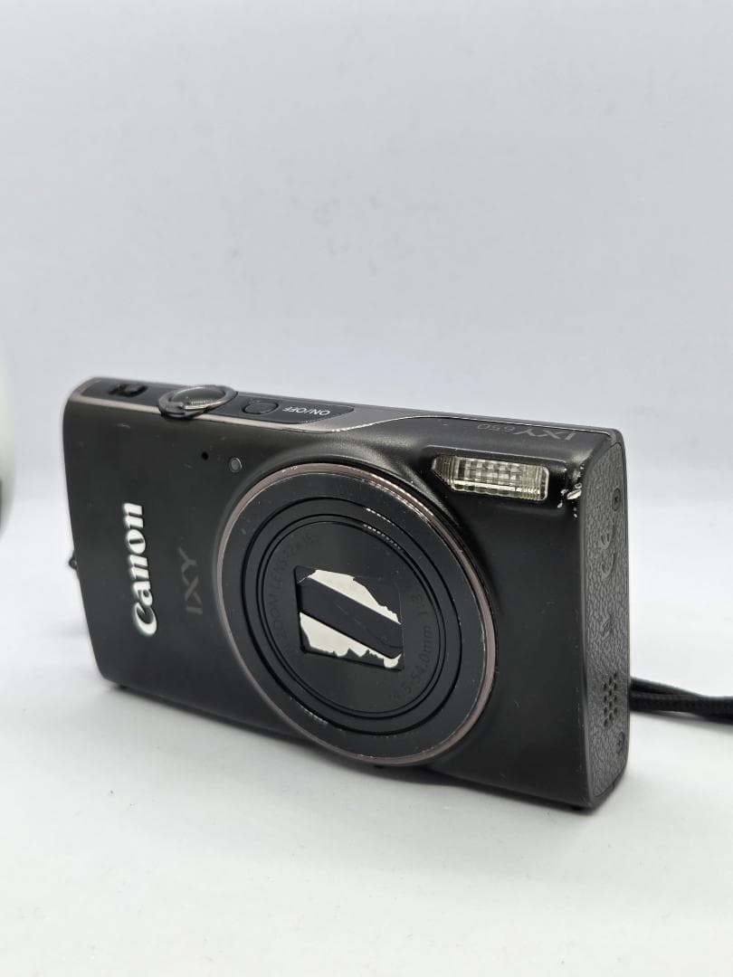 【スマホ転送OK】キャノン Canon IXY 650 ブラック デジタルカメラ