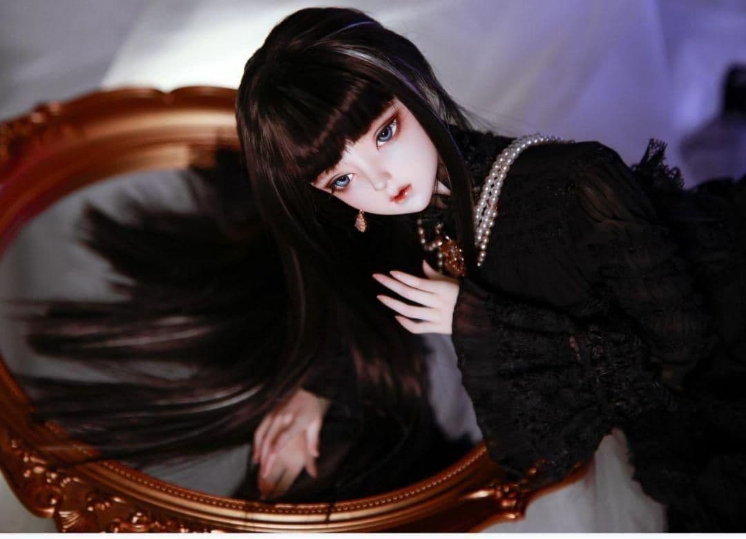 R22 BJD 1/3 人形 ドール　用ウィッグ カツラ 耐熱 ハンドメイド