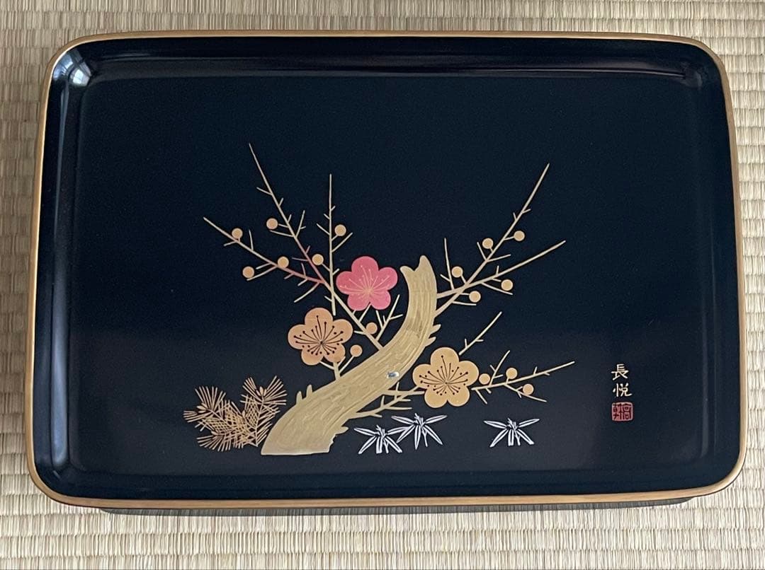 会津塗　お屠蘇　中型汁椀　菓子皿　箱あり