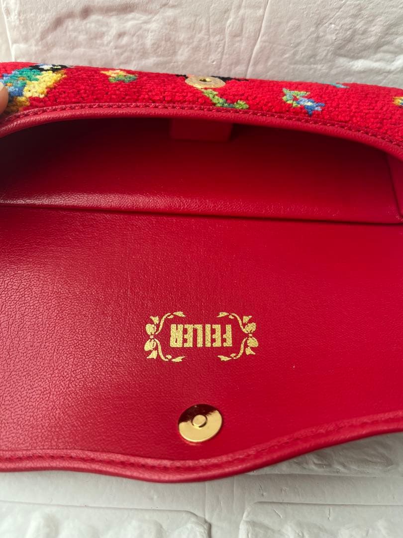 FEILER（フェイラー）「ハイジ」シリーズのメガネケース 新品未使用