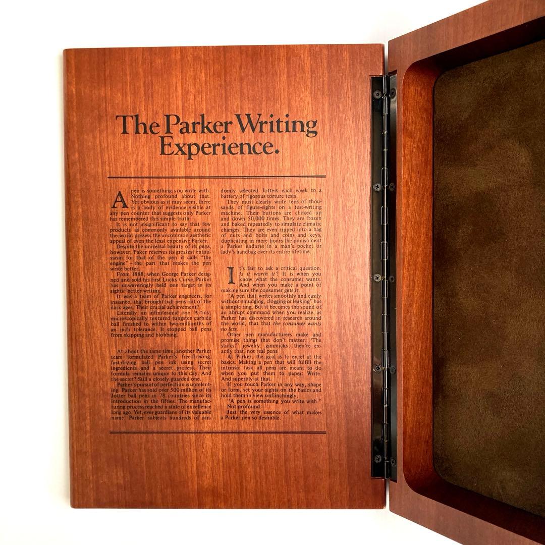 【PARKER】THE BOOK プレミアコレクション ブック型ケースペントレイ