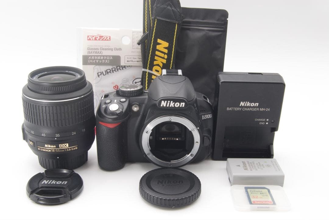 【セール中】Nikon D3100 レンズキット　手ぶれ補正　入門機　初心者向け