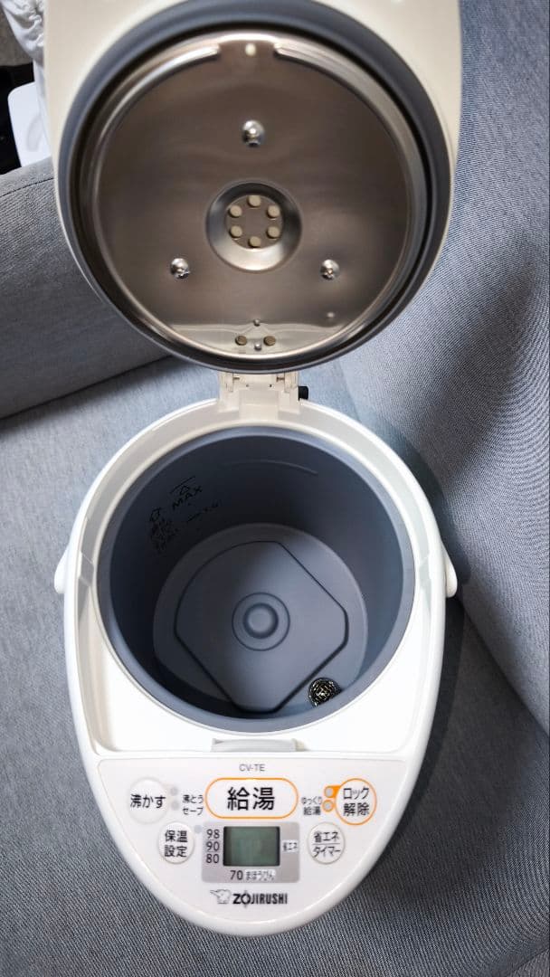 【使用品・2023年製】象印 CV-TE22 電気ポット 2.2L【匿名配送】