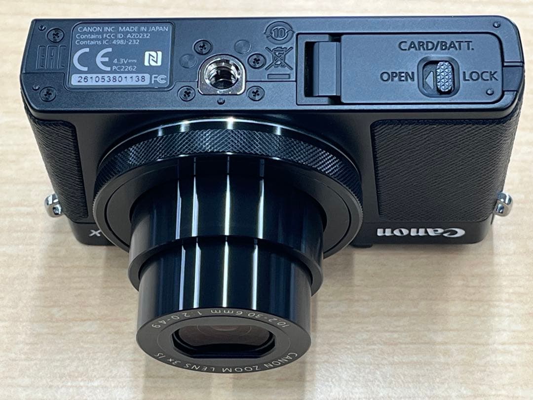 Canon PowerShot G9X 美品 純正バッテリー2個付