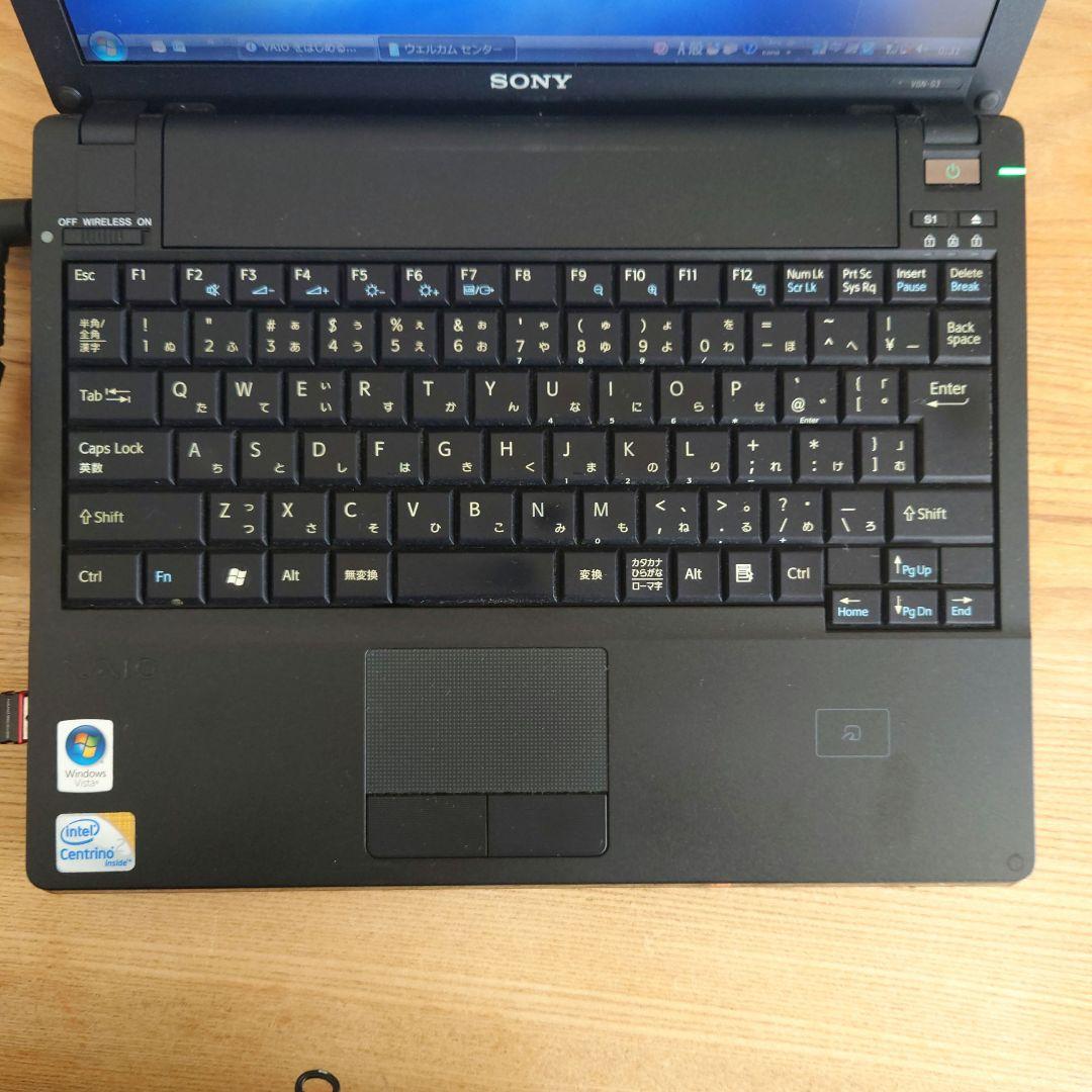 その他ノートPC本体 Sony VAIO VGN-G3 Core2 Duo