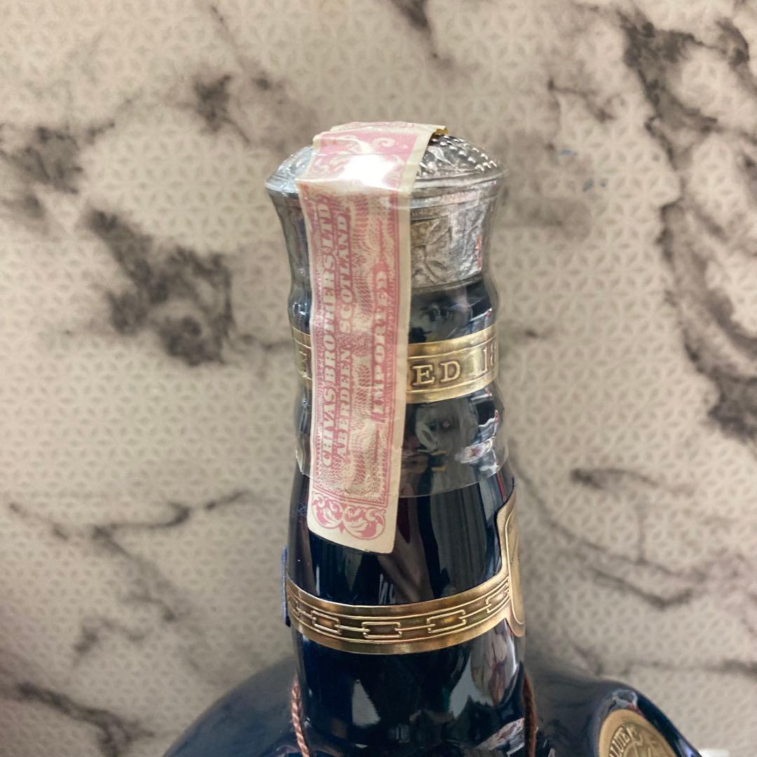 ★未開封 ロイヤルサルート 21年 青陶器 巾着付き スコッチ 古酒 ウイスキー