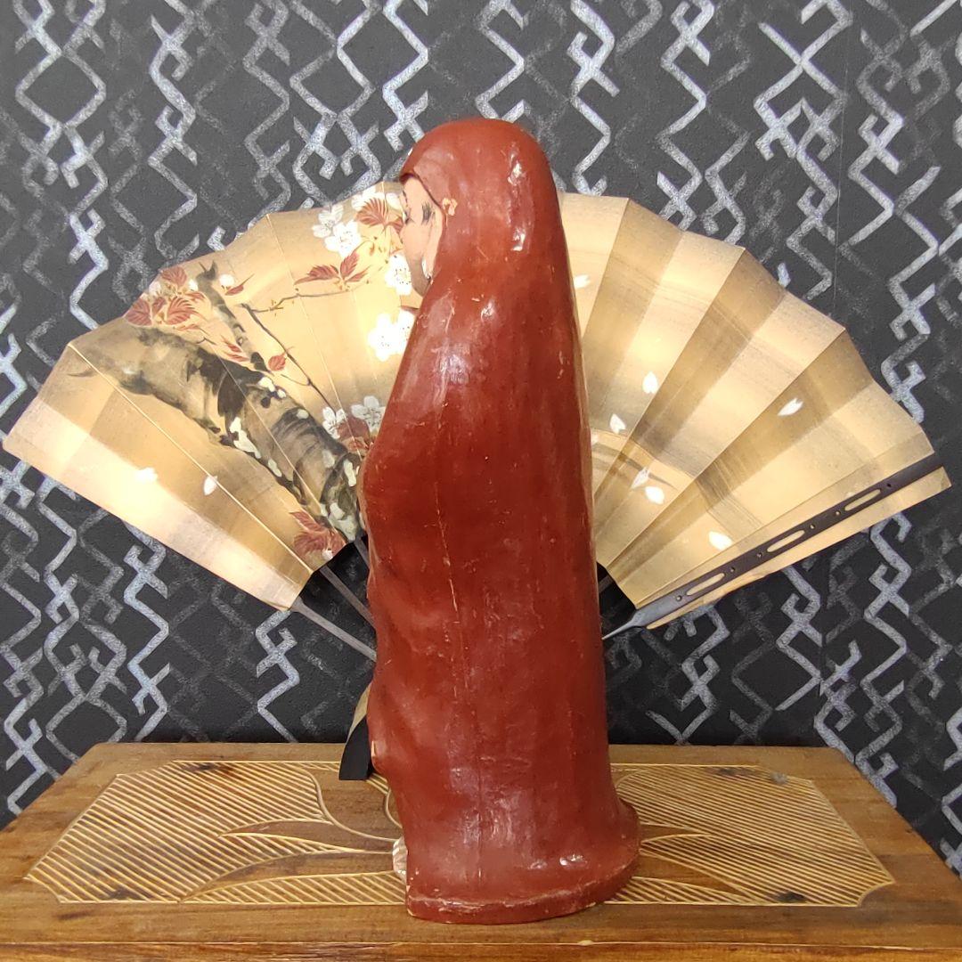 【骨董品 達磨大使】ダルマ 焼物 古美術 置物 アンティーク
