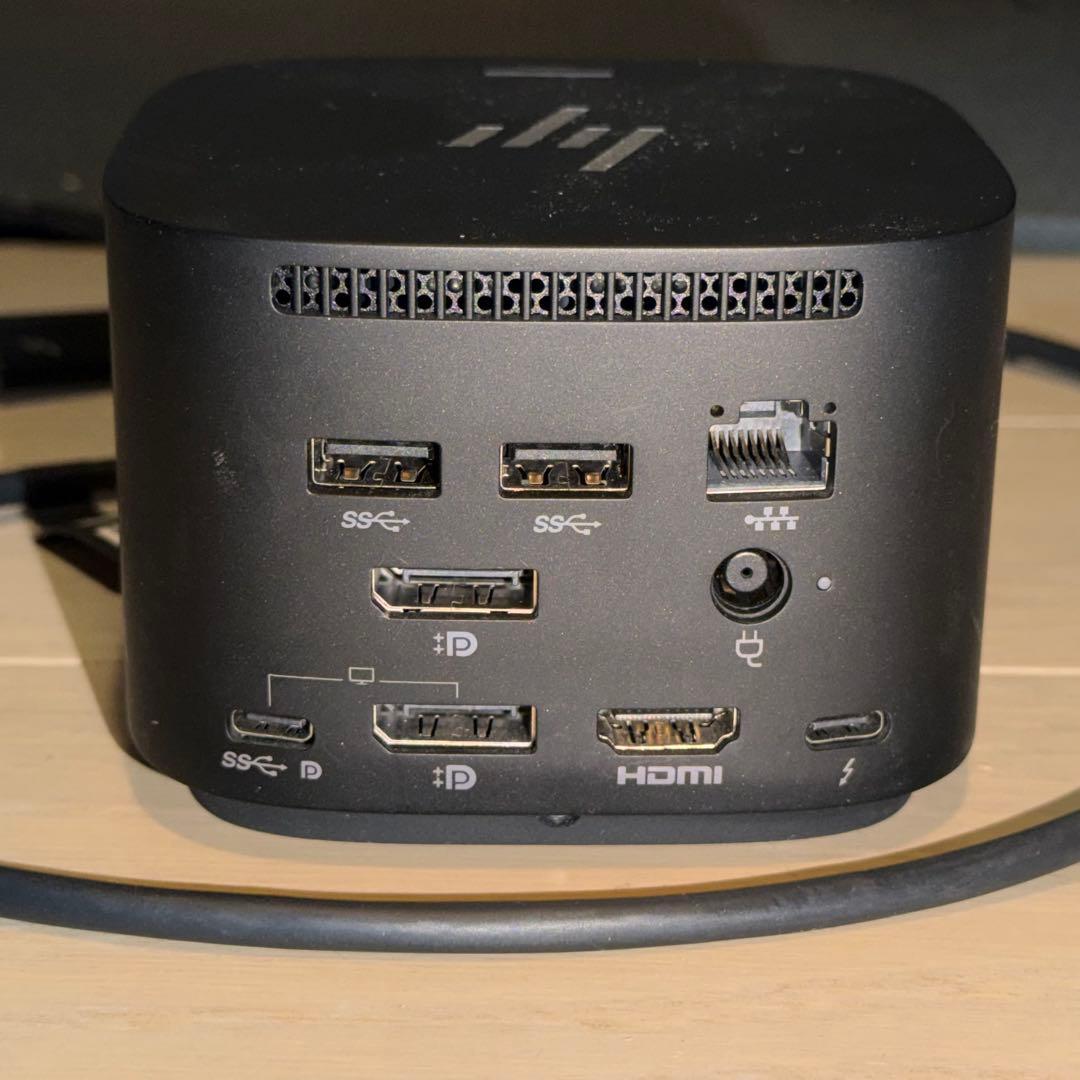 【美品】HP Thunderbolt Dock 120W G4（2024年購入)