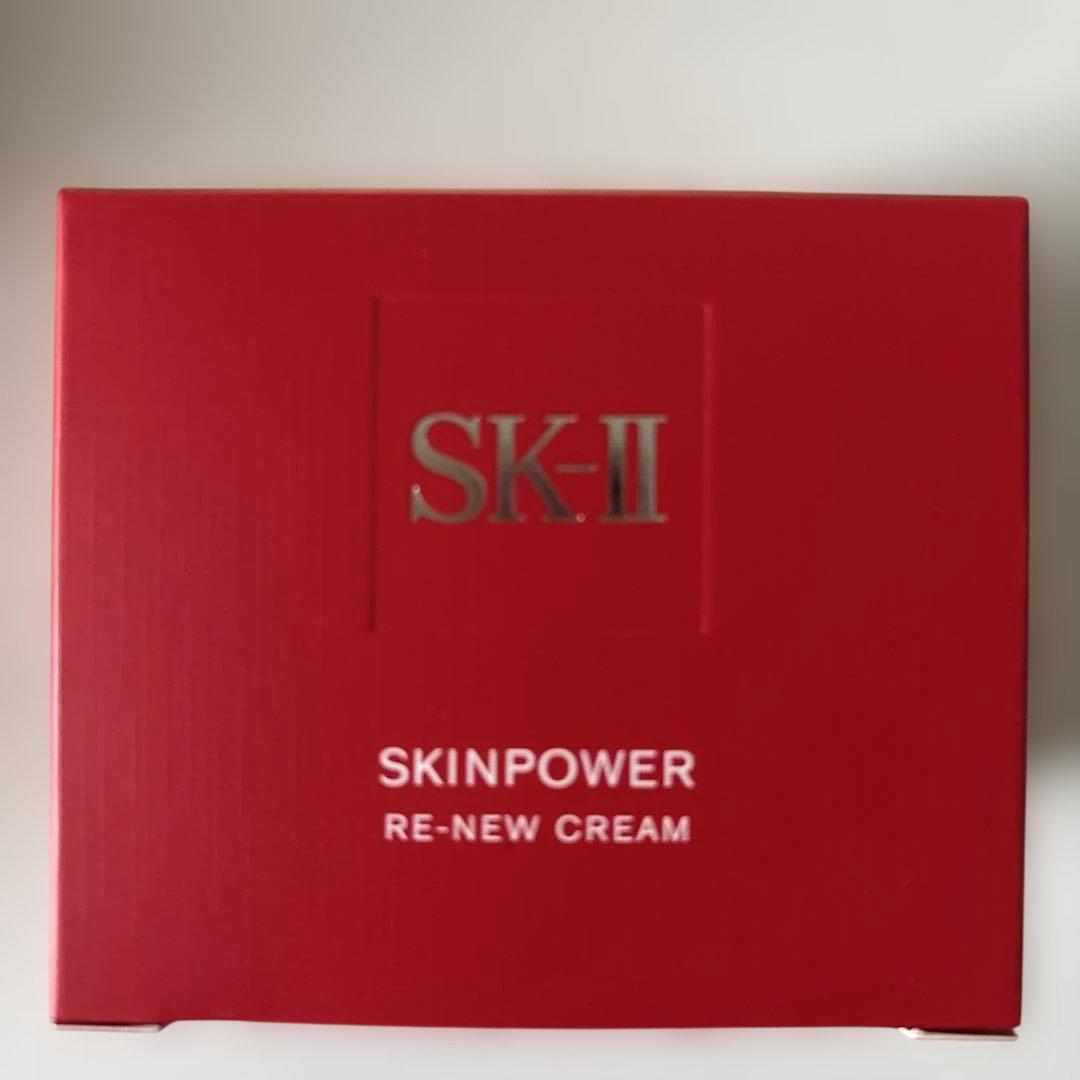 （新製品）SK-II スキンパワーRE-NEW クリーム　80g