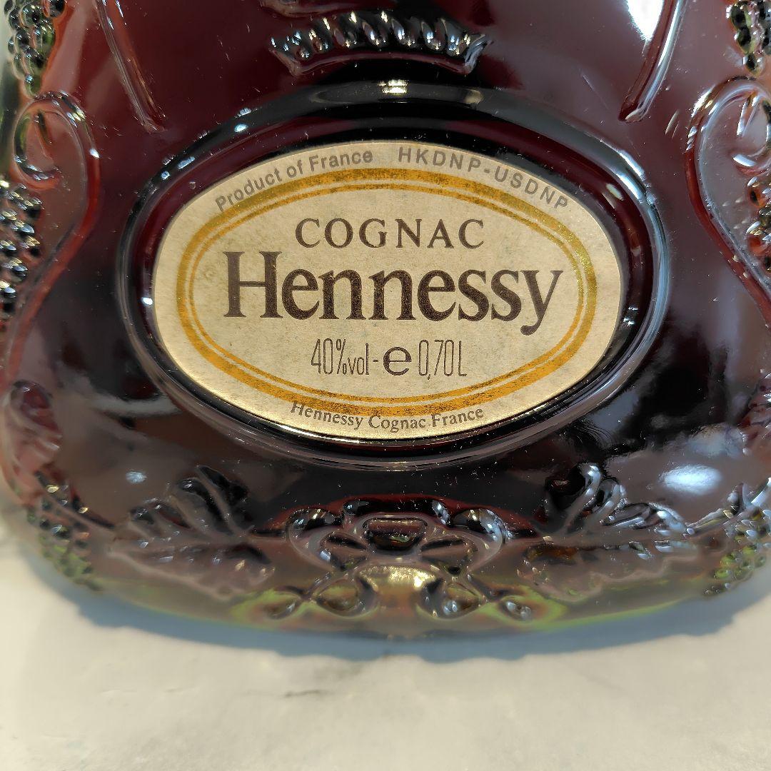 Hennessy XO コニャック　グリーンボトル　金キャップ