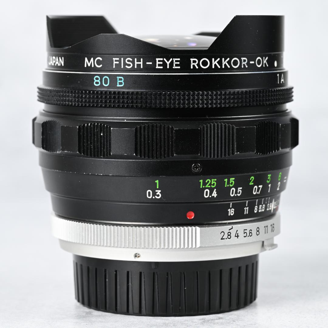 フィルムカメラ MINOLTA MC FISH-EYE ROKKOR-OK 16mm F2.8