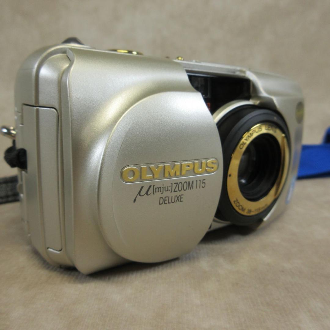 OLYMPUS μ mju 115 DELUXE コンパクト フィルムカメラ