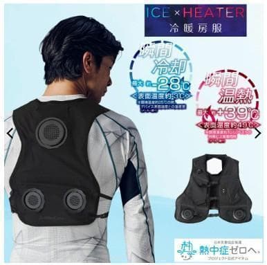 ワークマン　ウィンドコアアイス×ヒーターペルチェベストPRO2　841
