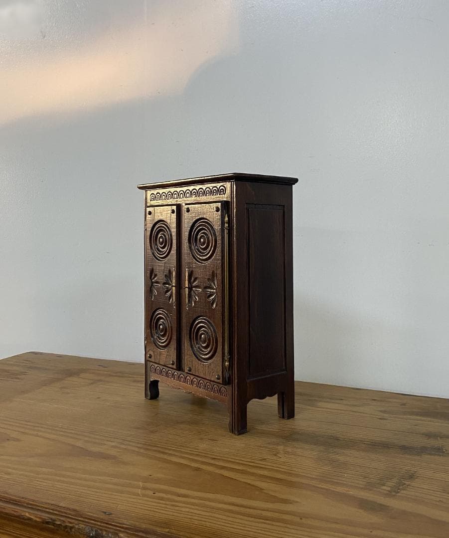 フランス アンティーク Cabinet ドール 人形 キャビネット