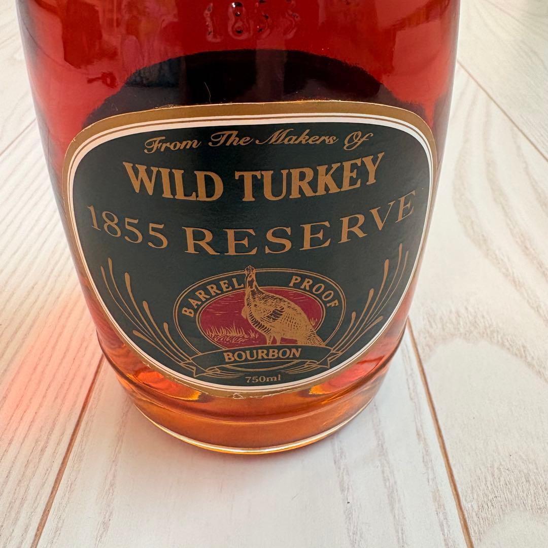 未開栓 WILD TURKEY 1855 RESERVE 750ml 箱無し