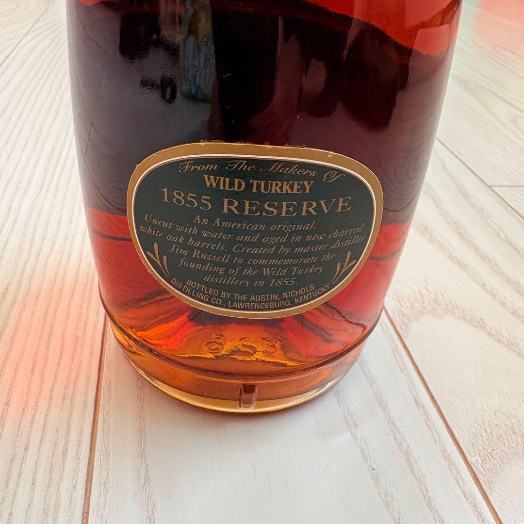 未開栓 WILD TURKEY 1855 RESERVE 750ml 箱無し