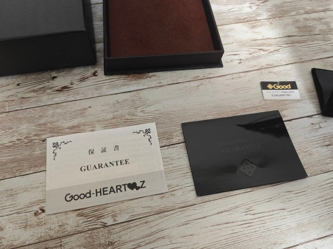 Good-HEARTZ グッドハーツ ライトスター セイバー鉱石 ジュエリー