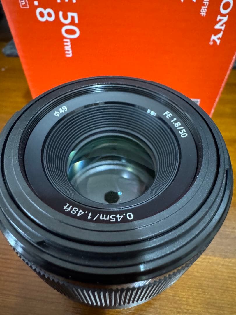 SONY SEL50F18F EF50mm F1.8 美品です