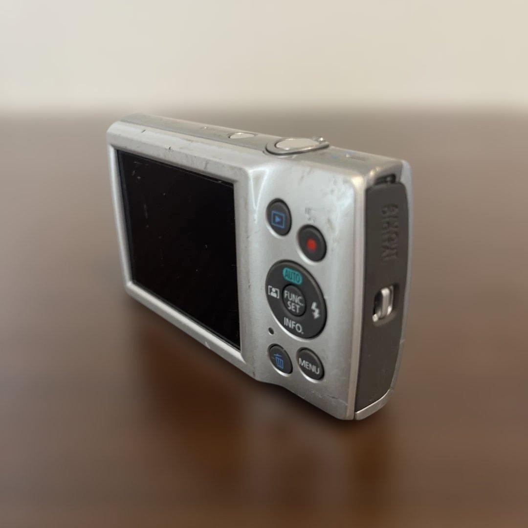 4889 Canon IXY 180 シルバー ジャンク デジカメ