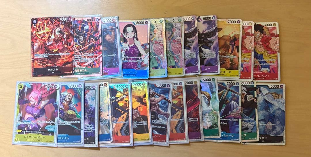 ワンピース トレーディングカードセット 36枚　パラレル