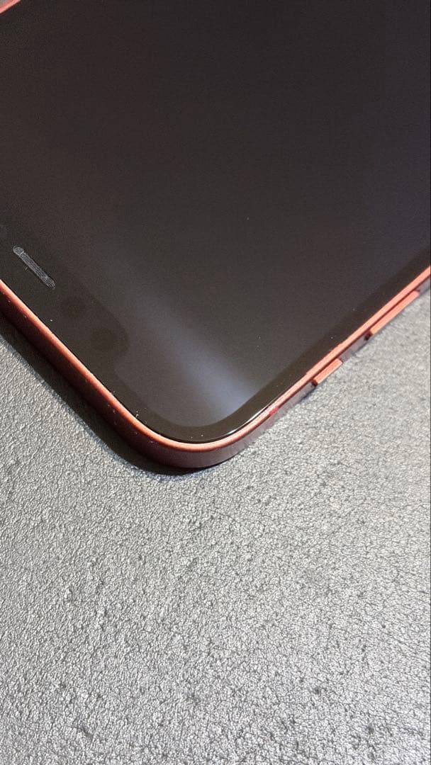【美品】Apple iPhone 12 レッド 本体 充電ケーブル付