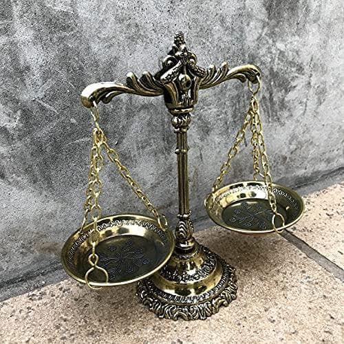 天秤 置物 インテリア用 計り機能なし 巾21×奥9×高21cm アクセサリーp