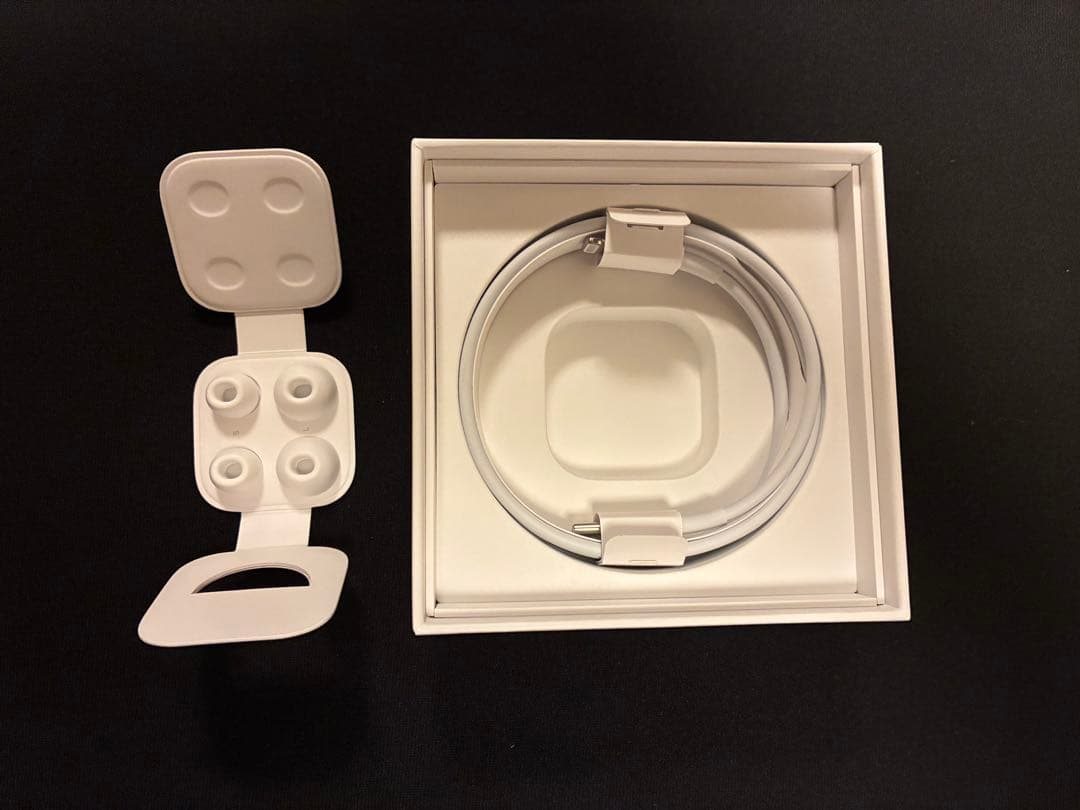 初代AirPods Pro 本体 ホワイト 充電ケース 箱　ケーブル付き