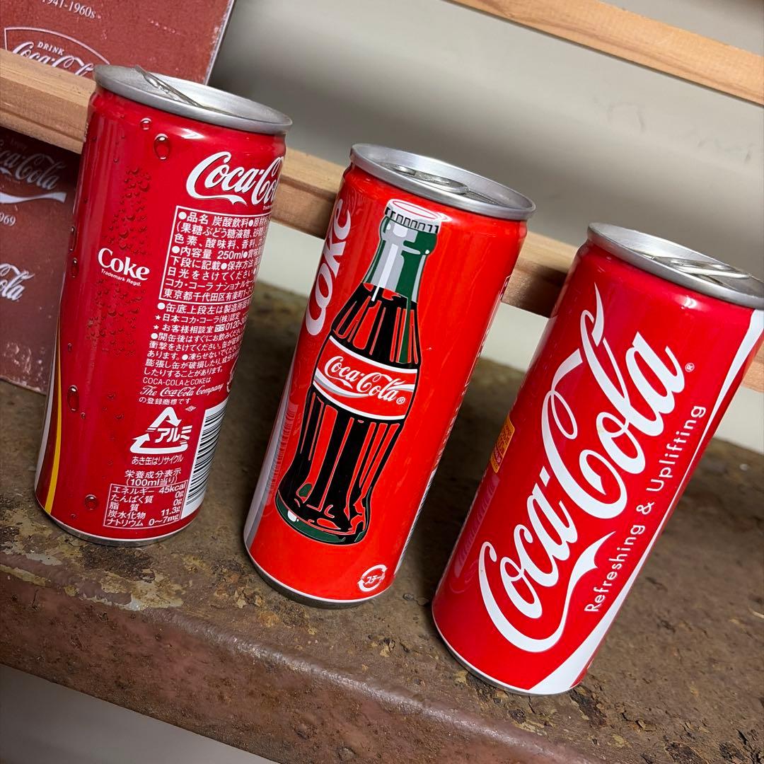 レトロ缶 Coca-Cola 250カテゴリーコレクション