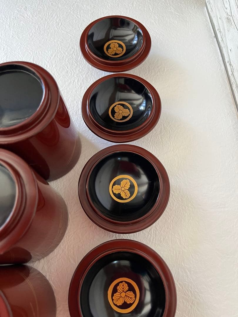 漆器 小吸物椀 6客　茶会席