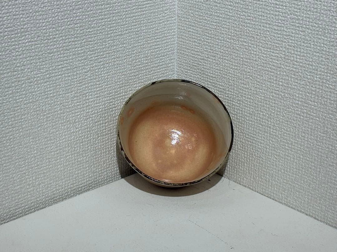 京焼 清水焼 牛乗り童子図 抹茶茶碗 共箱付 勅題歴年表付 茶道具