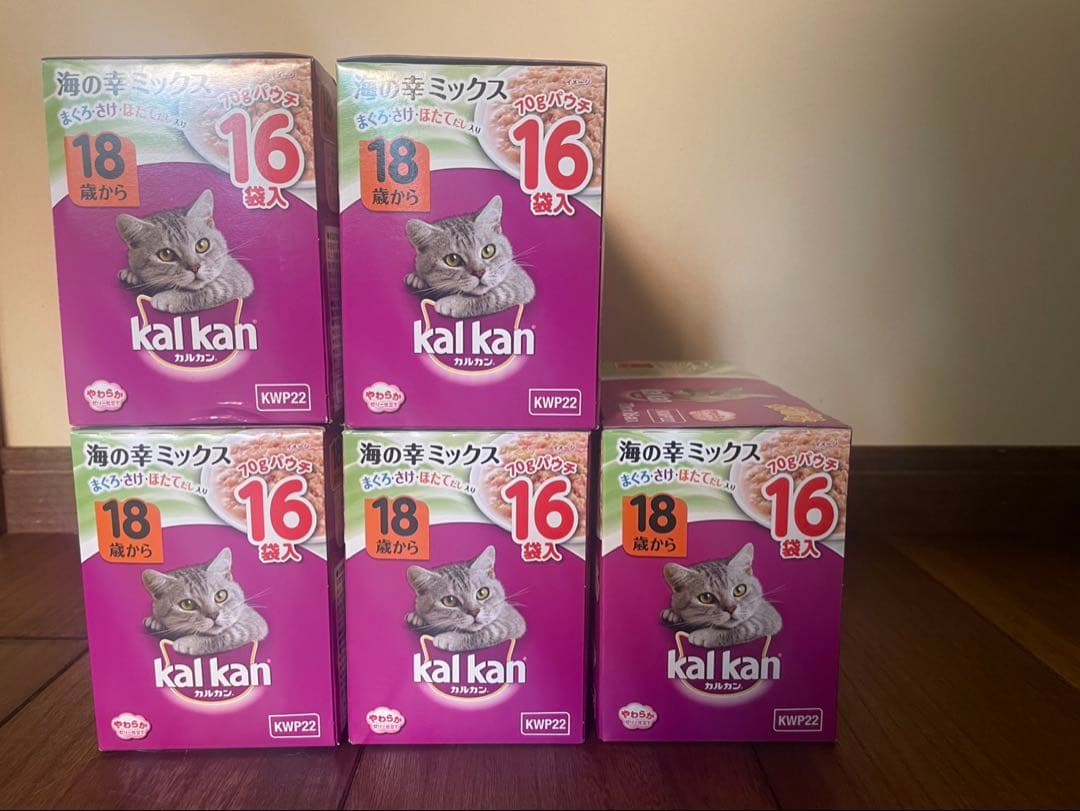 kal kan キャットフード 90袋入り