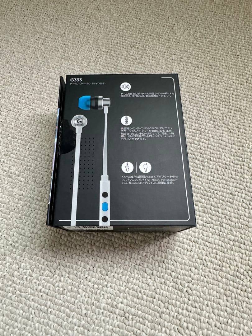【新品】【値下げ可能！Logicoolゲーミングイヤホン　G333 LoLコラボ