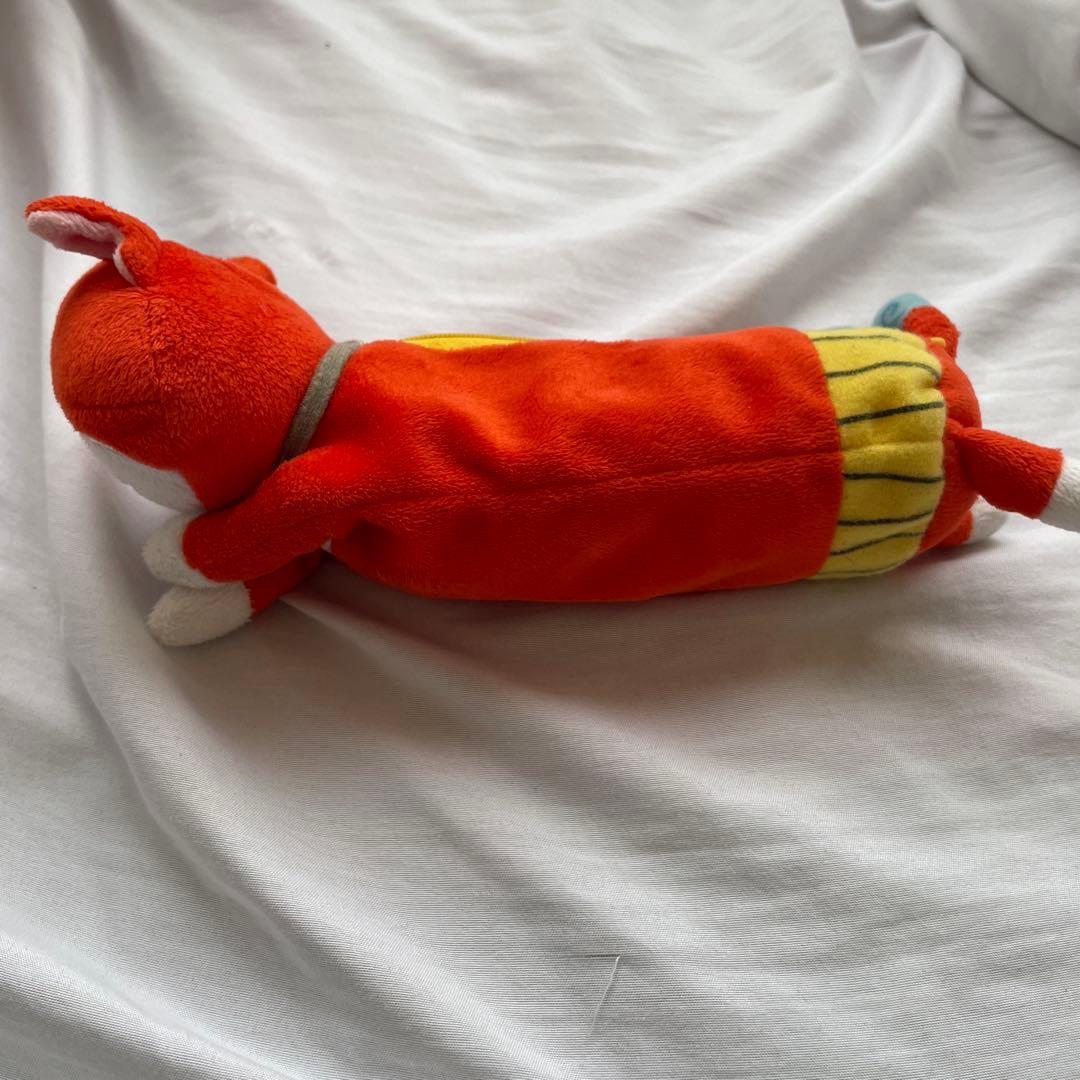 ワイルドさま ジバニャン ねそべりポーチだニャン ぬいぐるみ ペンケース筆箱