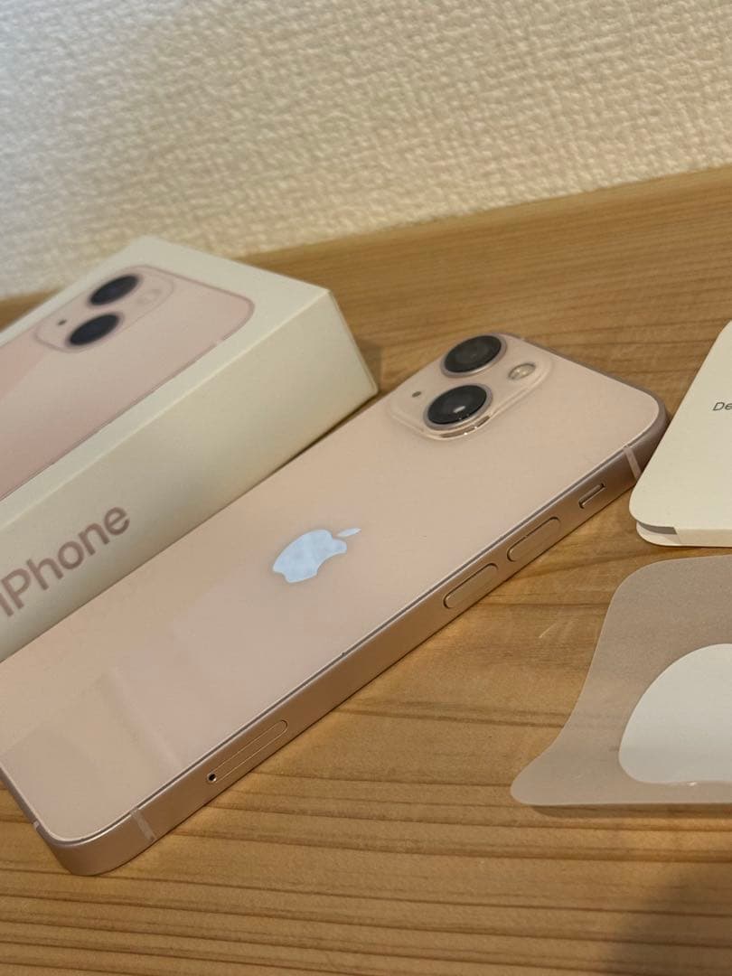 iPhone13mini ピンク 128G 本体 バッテリー89% SIMフリー
