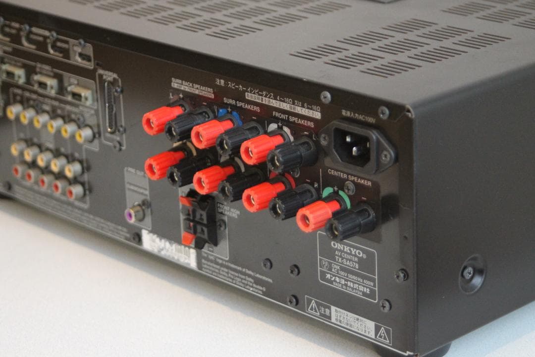 [中古] ONKYO AVアンプ 7.1ch TX-SA-578